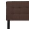 Flash Furniture King, Bedford Headboard, Brown Fabric HG-HB1704-K-DBR-GG - alternate 7